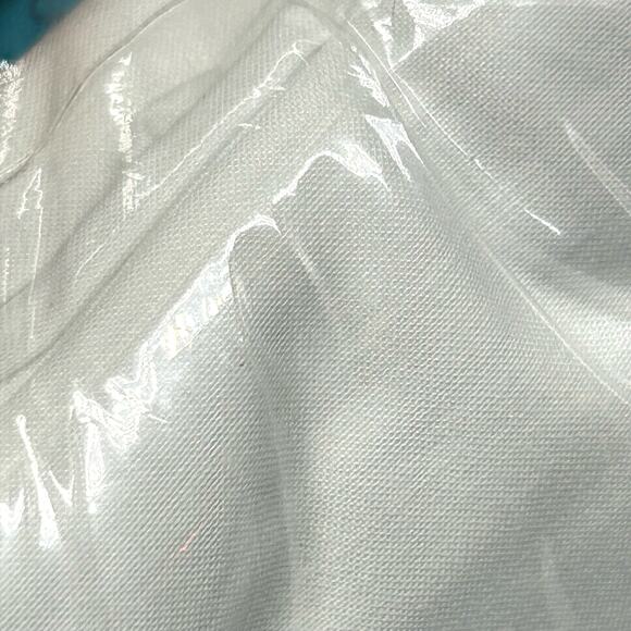 Vintage Cannon Crib FITTED Sheet Fine Percale White Sealed NEW Made in USA - Picture 10 of 11